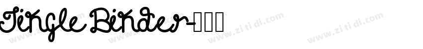 Jingle Binder字体转换
